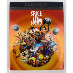 Space Jam A New Legacy 4K Ultra HD + Blu-ray + Digital Code‎ Movie